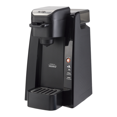 Mr. Coffee BVMC-SC500 SERIES User manual