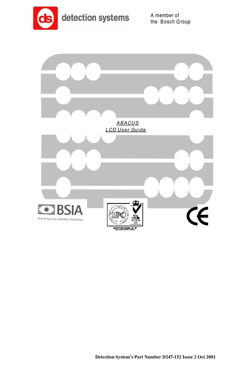 Detection Systems abacus 6R User manual