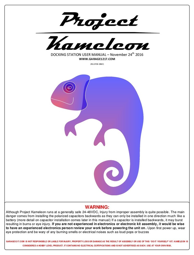 Garage1217 project kameleon user manual