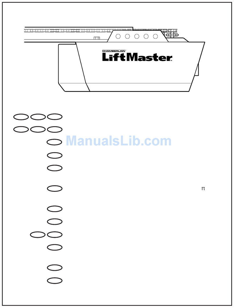 Chamberlain 4400E User manual