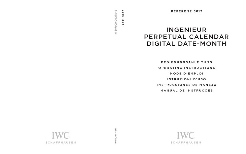 iwc IW3817 User manual iwc IW3817 User manual
