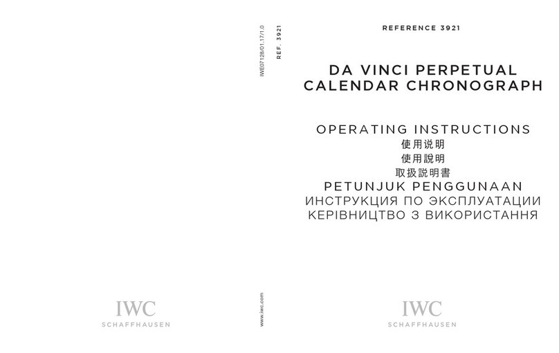 iwc IW3921 User manual iwc IW3921 User manual