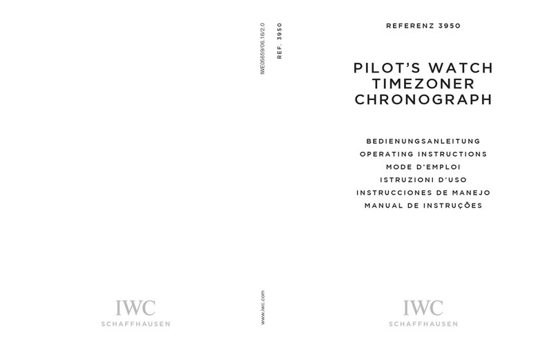 iwc IW3950 User manual iwc IW3950 User manual