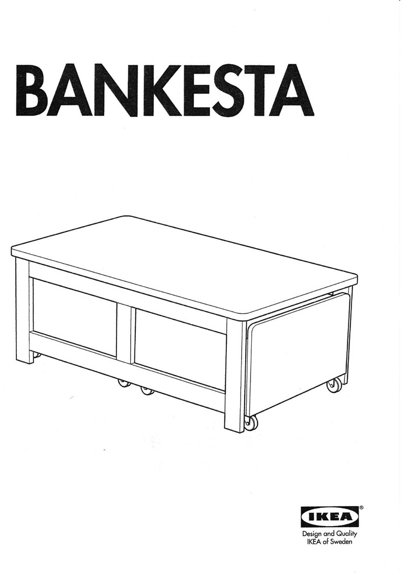 IKEA Bankesta User manual