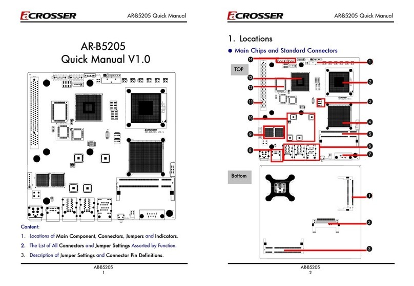 Acrosser Technology AR-B5205 Series Installation guide Acrosser Technology AR-B5205 Series Installation guide
