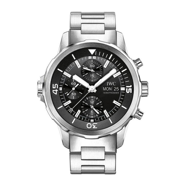 iwc IW3768 operating instructions