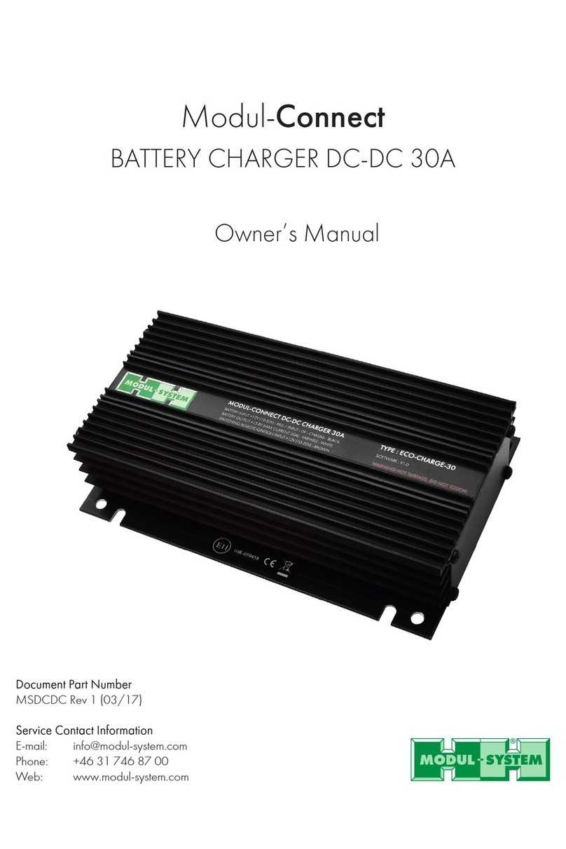 Modul-Connect DC-DC 30A owner's manual