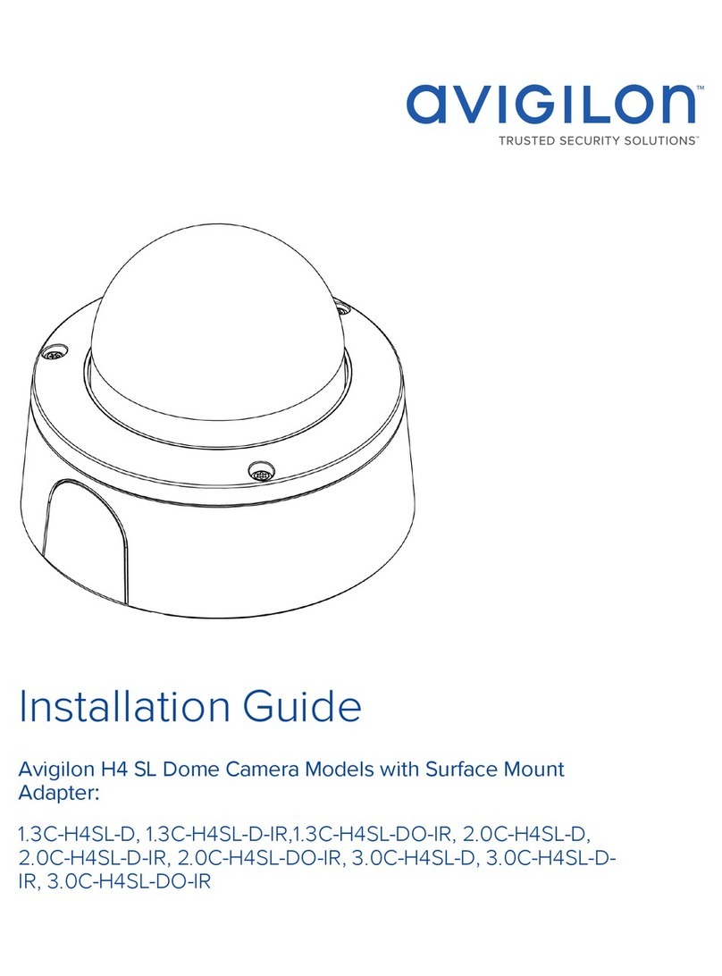 Avigilon 1.3C-H4SL-D installation guide