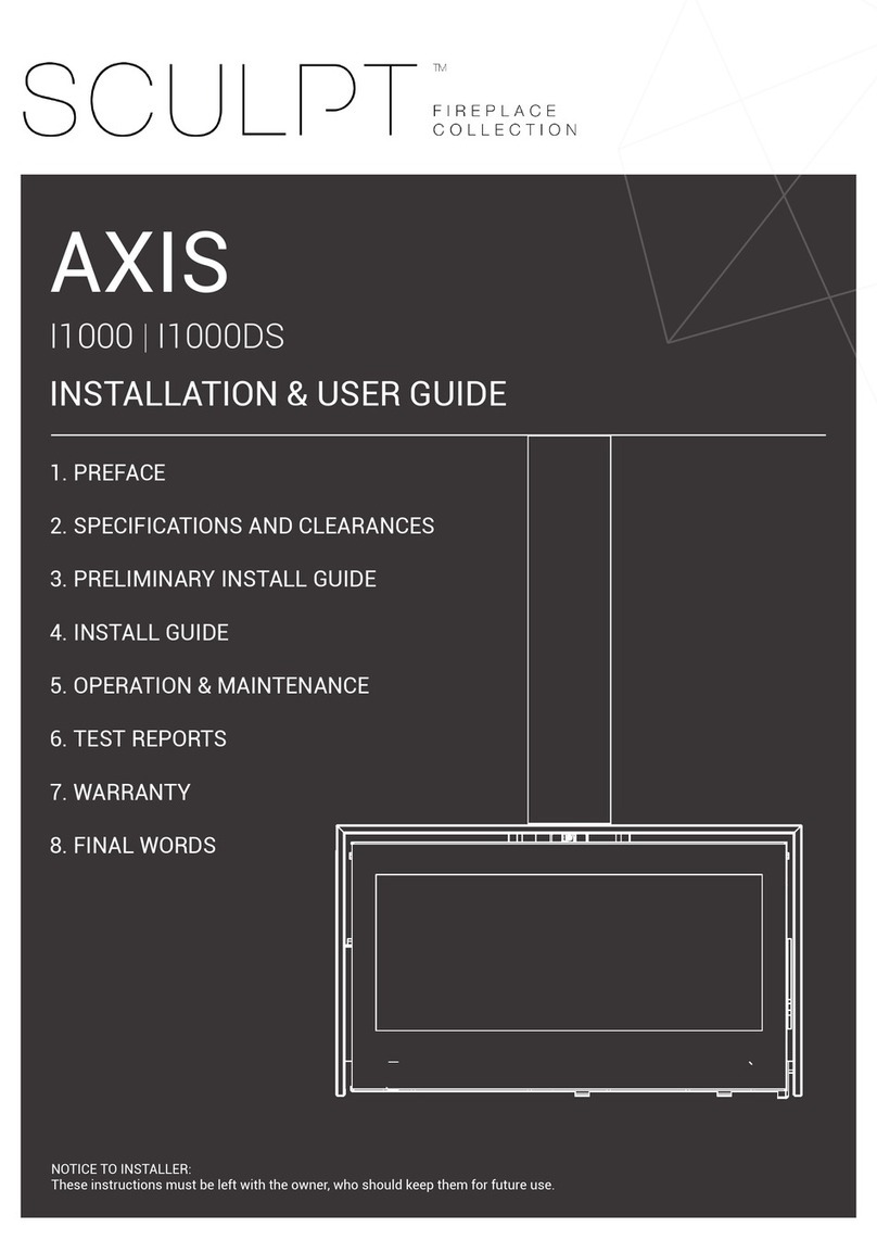 Sculpt AXIS 1000 Operation manual