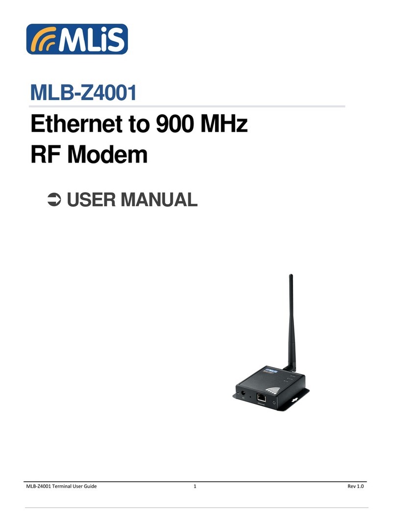 MLis MLB-Z4001 User manual