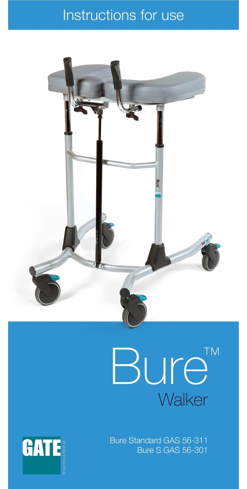 Gate Bure Standard GAS 56-311 User manual