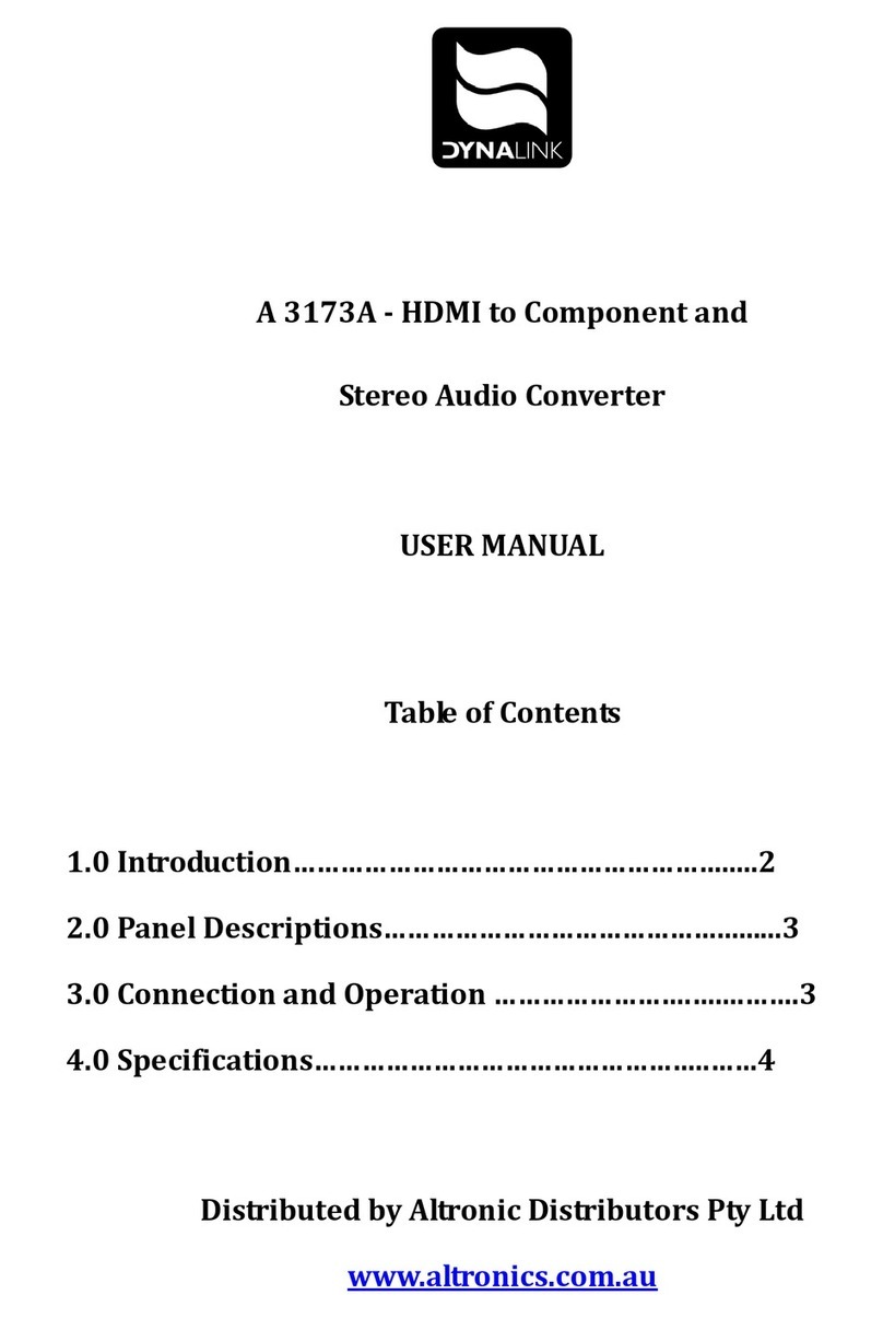 Dynalink A 3173A user manual