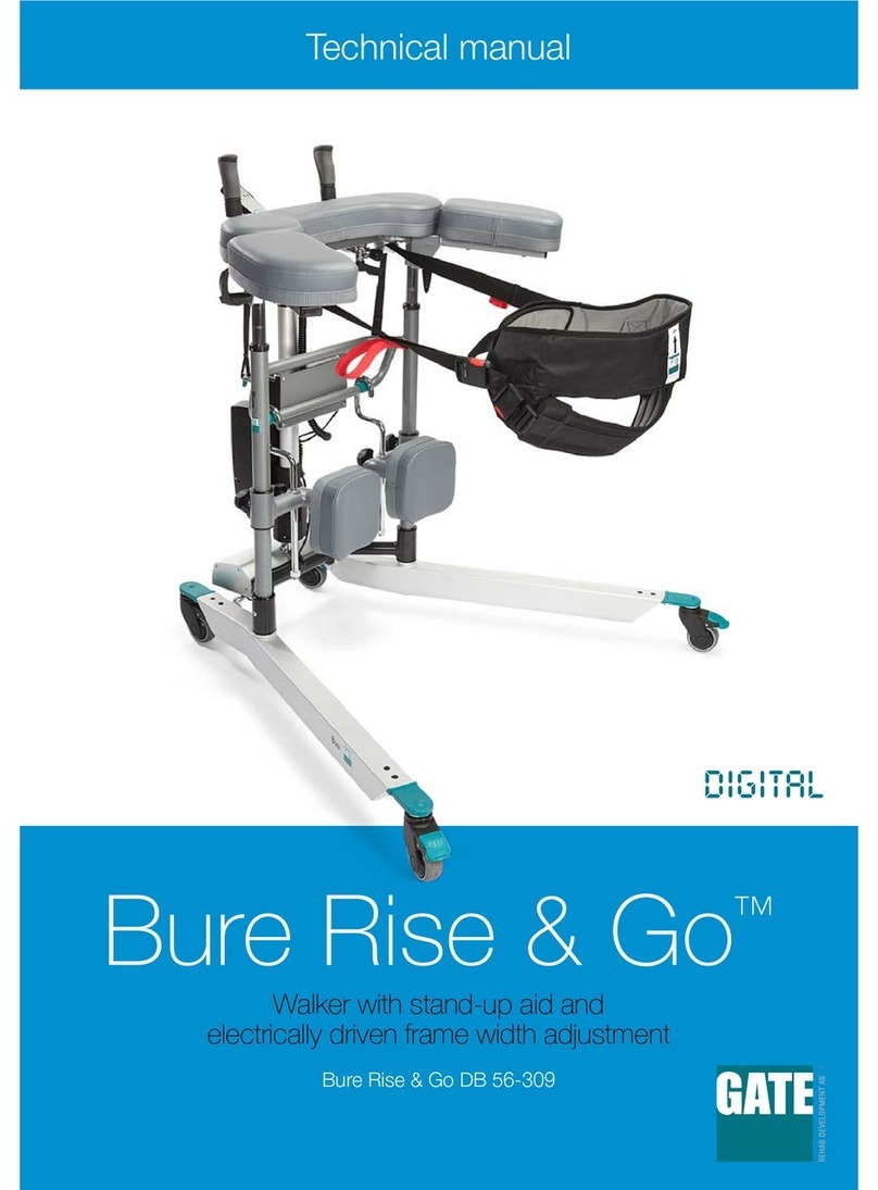 Gate Bure Rise & Go DB 56-309 Technical manual Gate Bure Rise & Go DB 56-309 Technical manual