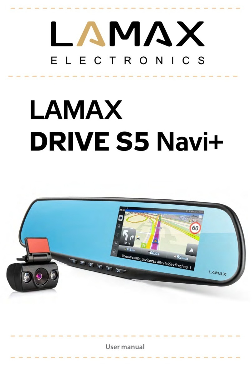 Lamax Electronics Drive S5 Navi Plus user manual