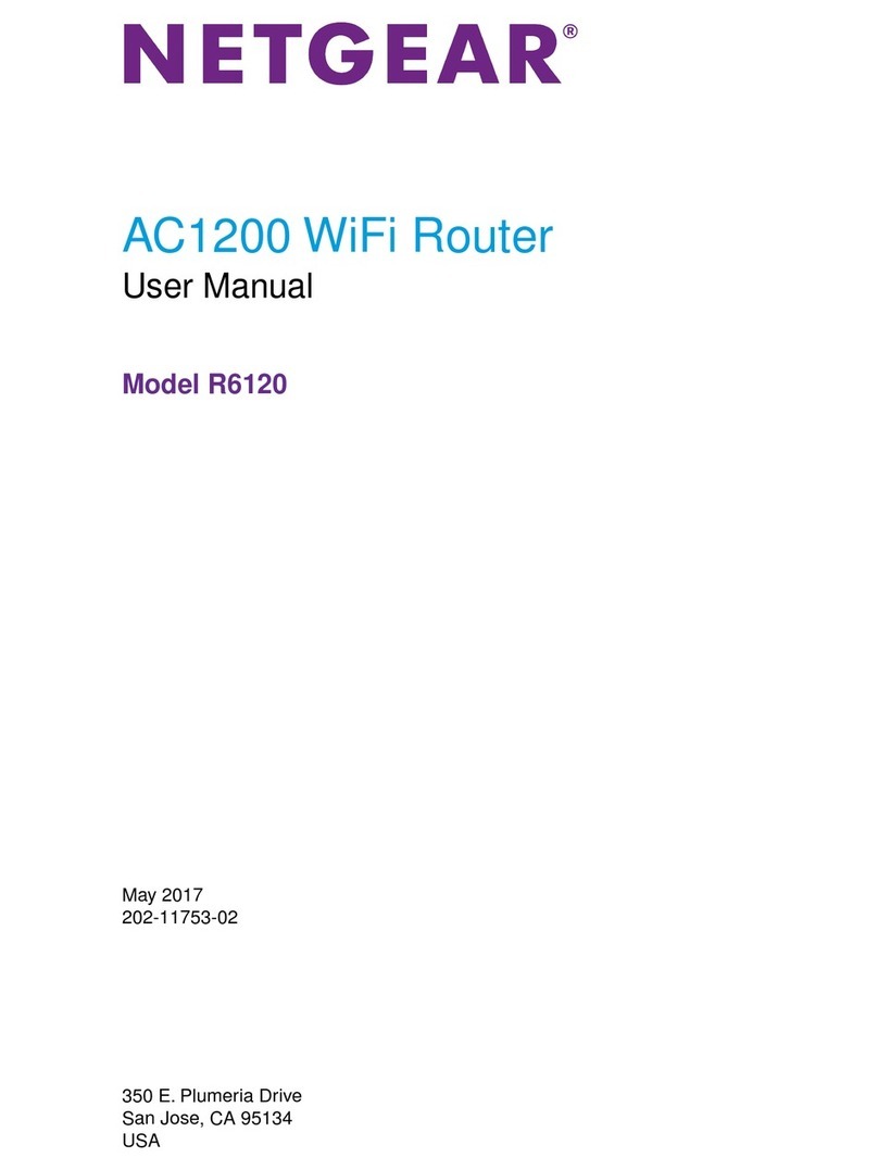 NETGEAR R6120 User manual