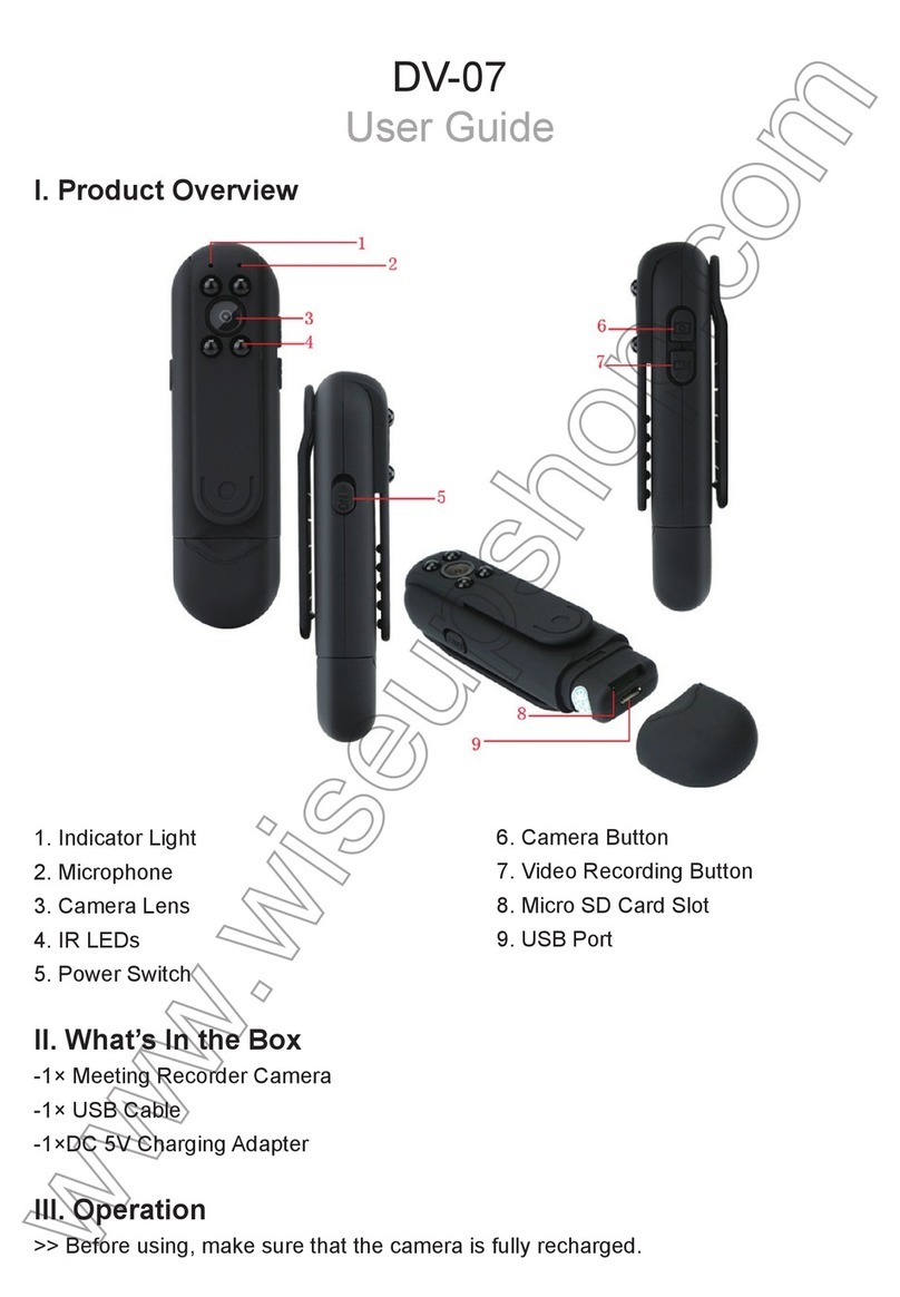 WISEUP SHOP DV-07 user guide