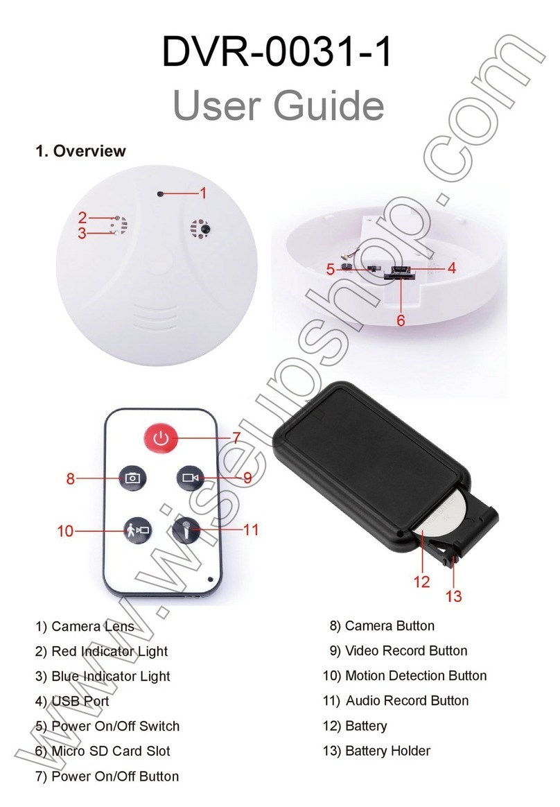 WISEUP SHOP DVR-0031-1 user guide