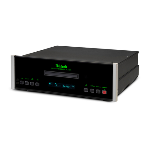 McIntosh MCD350 User manual