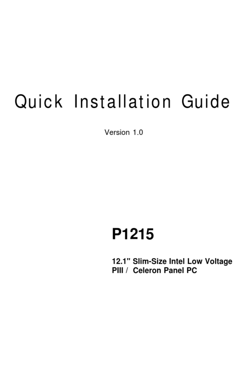 Arbor Technology P1215 User manual