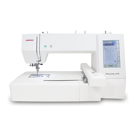 Janome MC400E Service manual