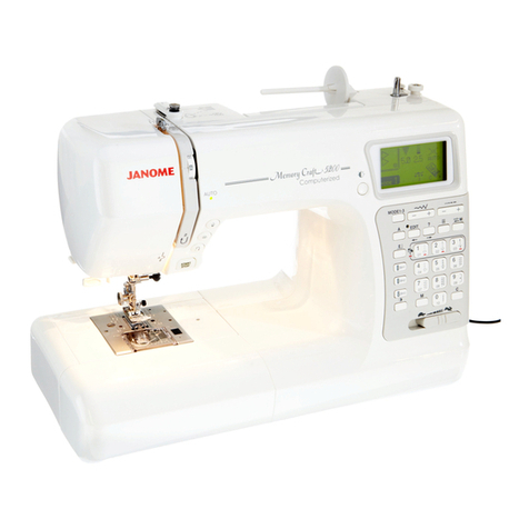 Janome MO200 User manual