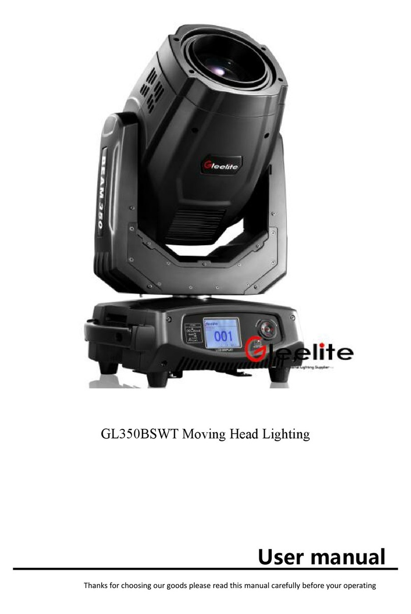 GLEELITE GL350BSWT user manual