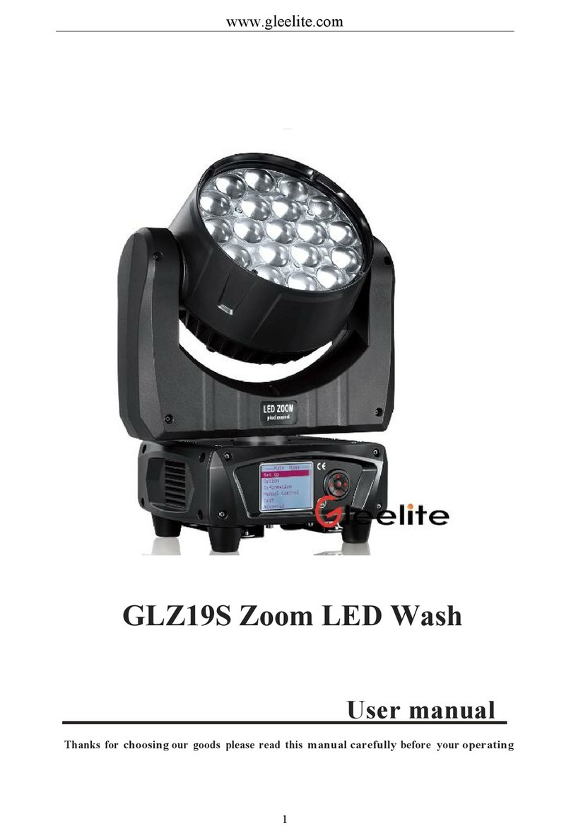 GLEELITE GLZ19S user manual