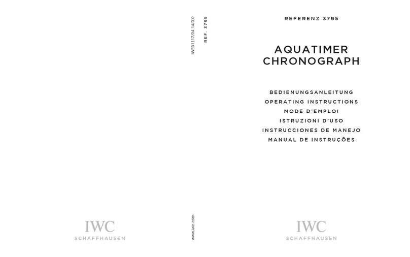 iwc IW3795 operating instructions