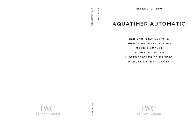 iwc IW3290 operating instructions