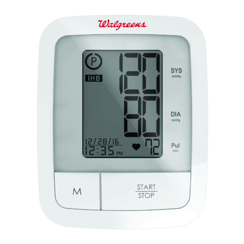 Walgreens WGNBPA-940A User manual
