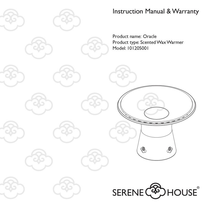 Serene House Oracle 101205001 Instruction manual & warranty
