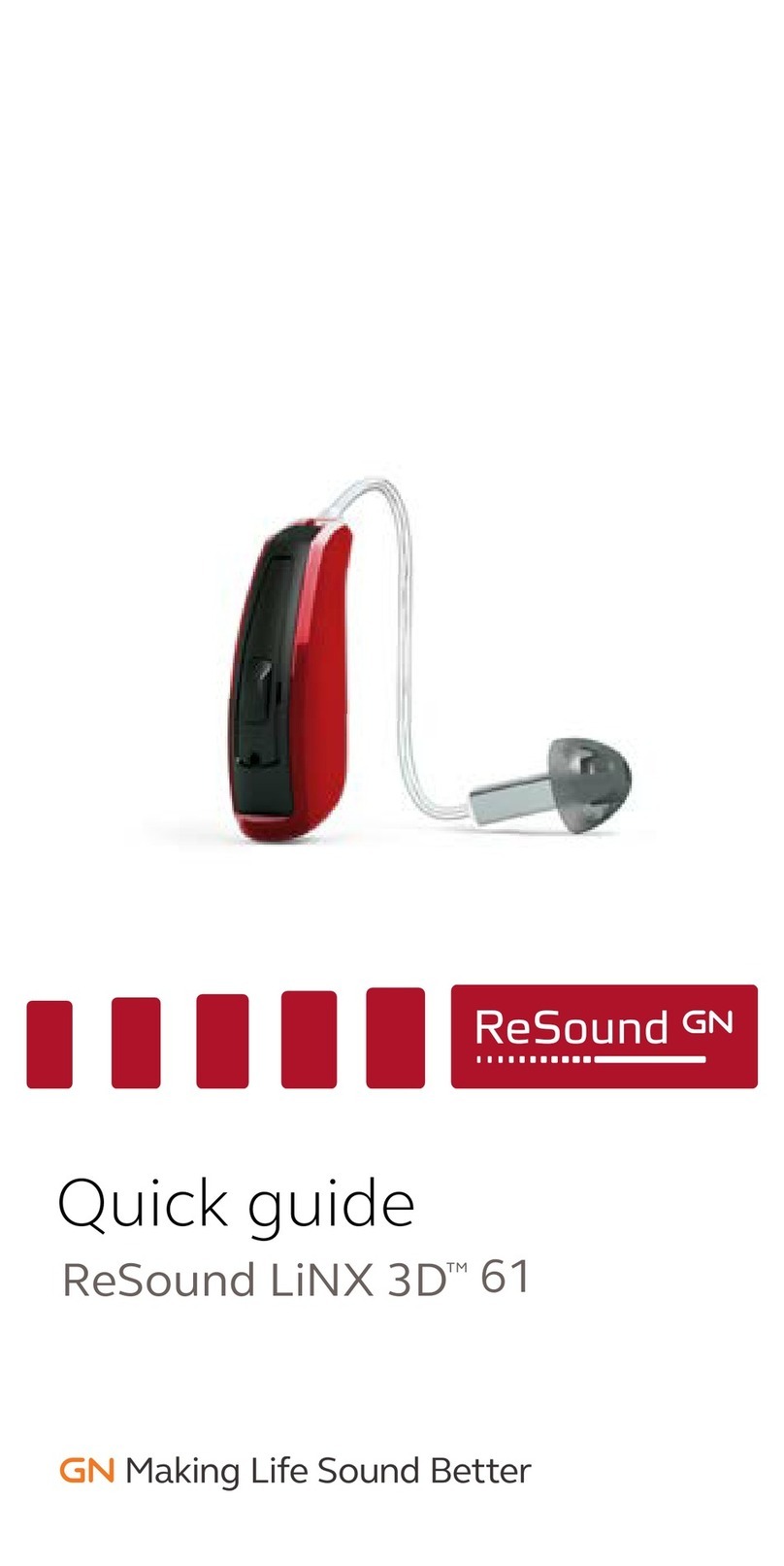 ReSound LINX 3D 61 User manual