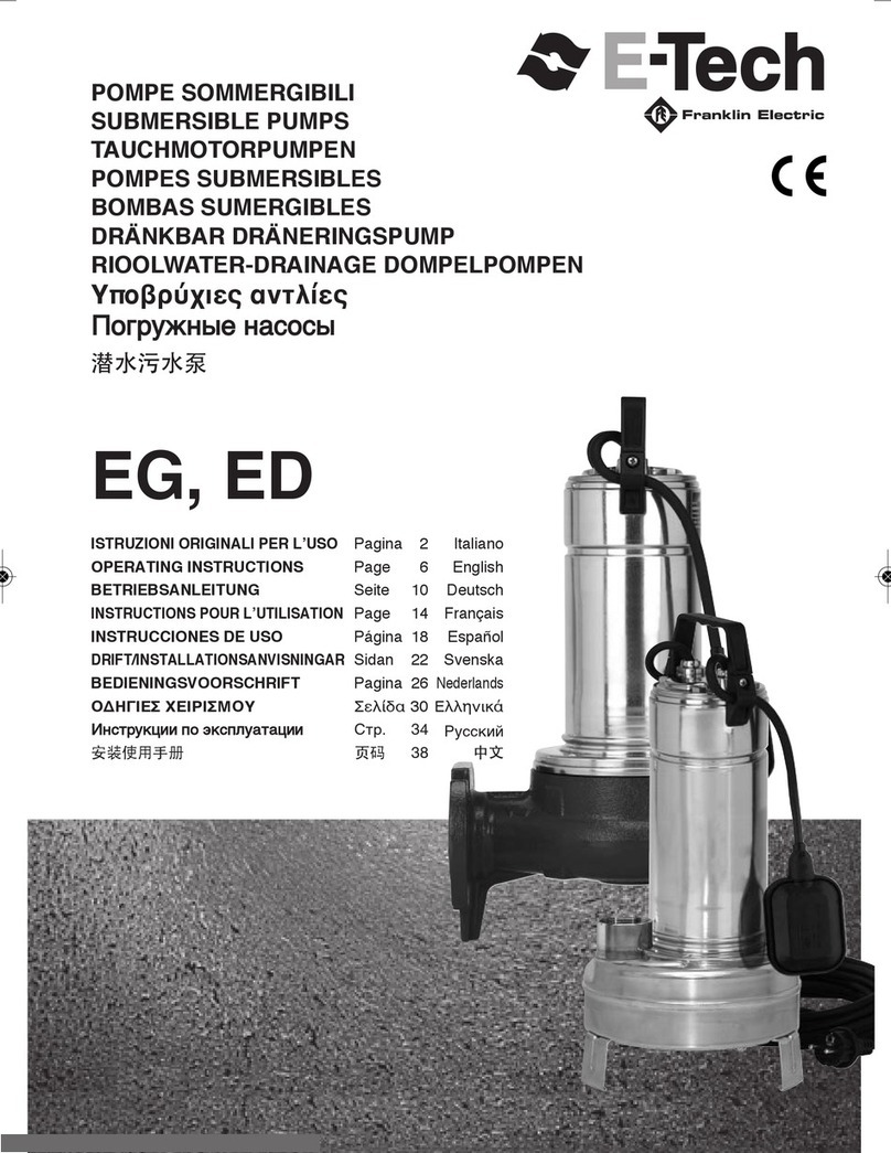 E-Tech EGN 4 operating instructions