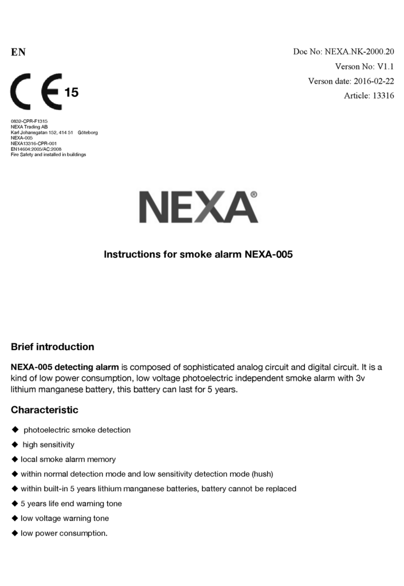 Nexa NEXA-005 Firmware update
