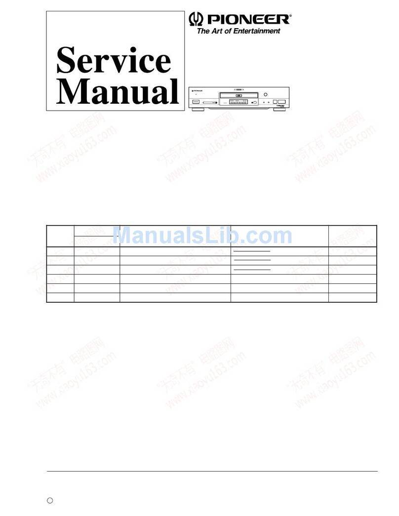 Pioneer DV-505 User manual