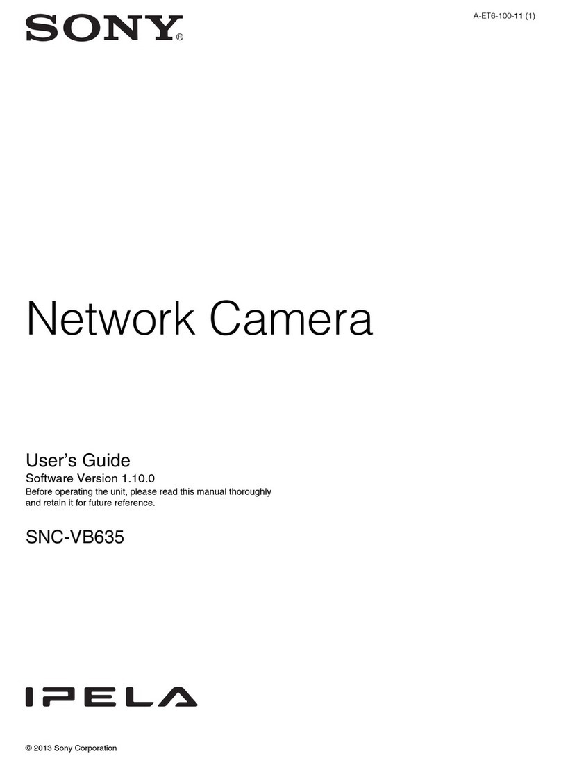 Sony SNC-VB635 user guide