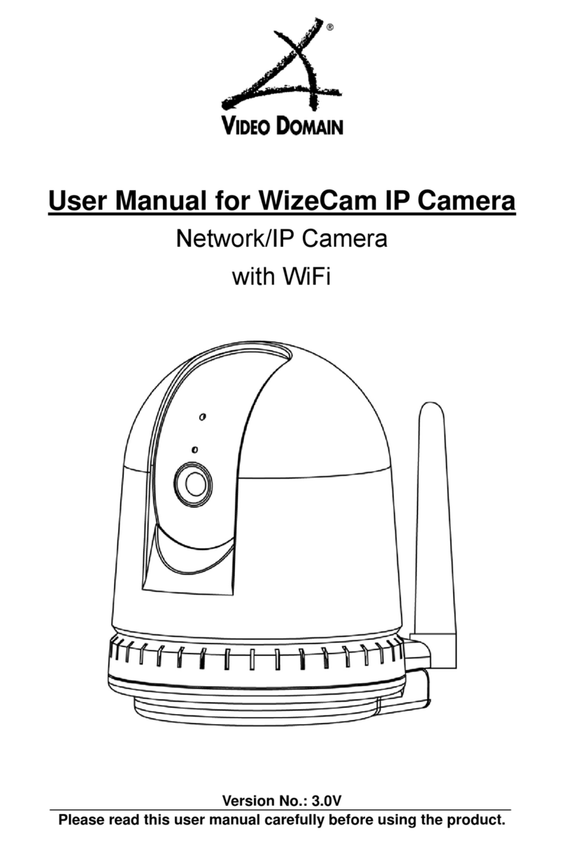 Video Domain WizeCam user manual