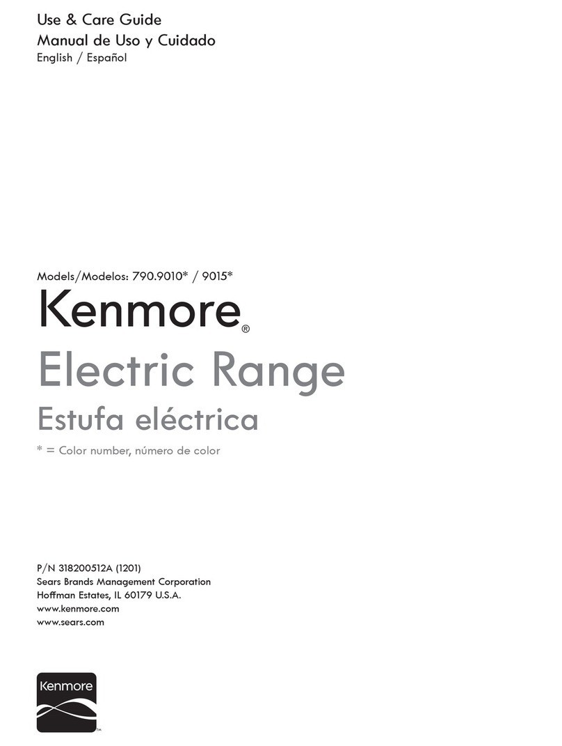 Kenmore 790.9010 Series User manual