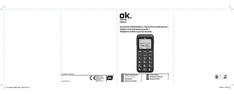 O.K. OMP 80 User manual