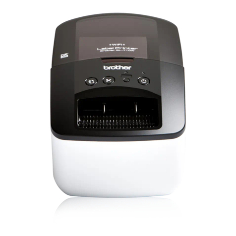 Brother P-touch QL-710W Service manual