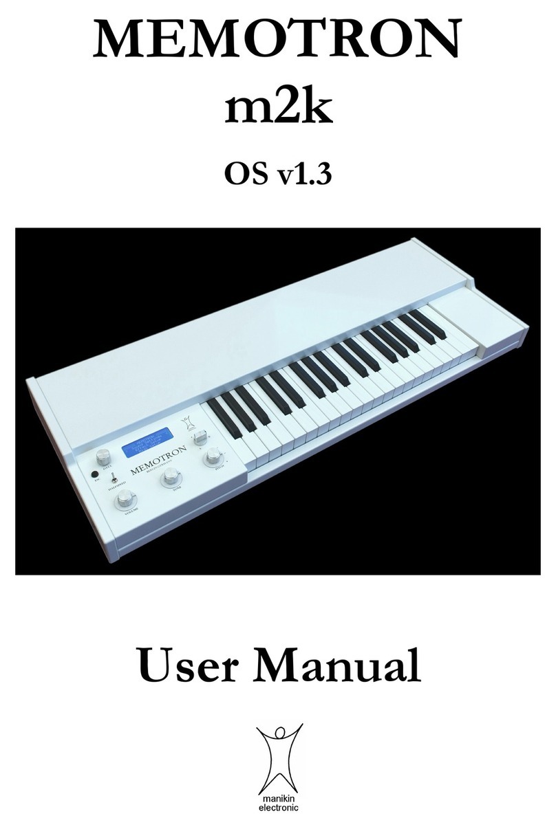 MEMOTRON m2k user manual
