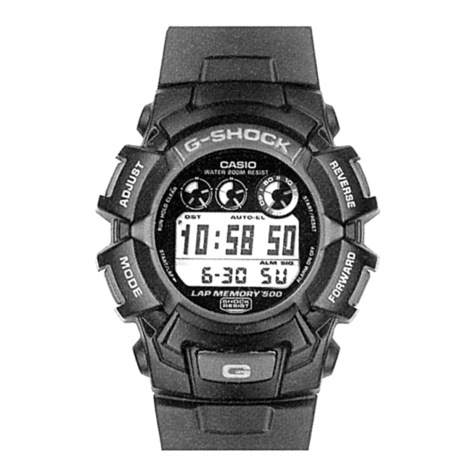 Casio G-2400 Troubleshooting guide