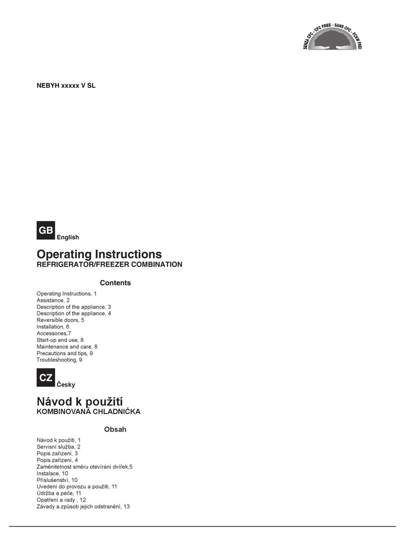 Hotpoint Ariston NEBYH***** V SL operating instructions