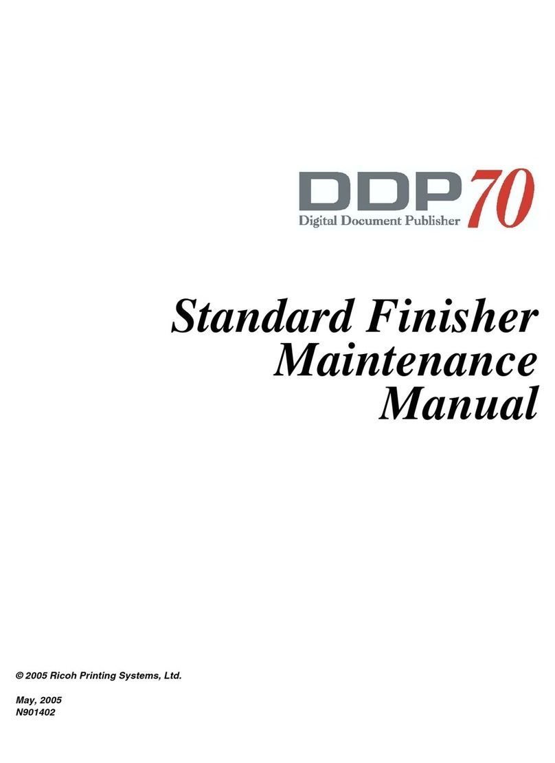 Ricoh DDP70 User manual