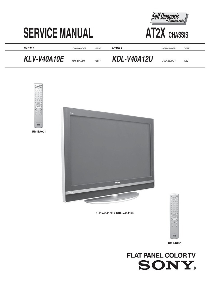 Sony Bravia KLV-V40A10E User manual