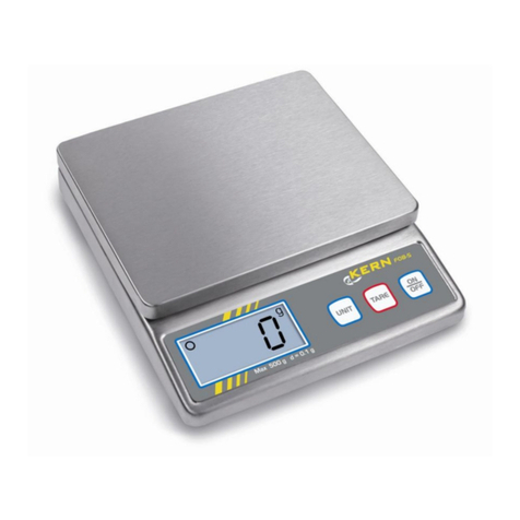 KERN FOB 500-1S User manual