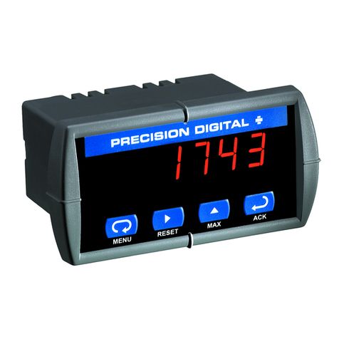 PRECISION DIGITAL SABRE T PD743 User manual