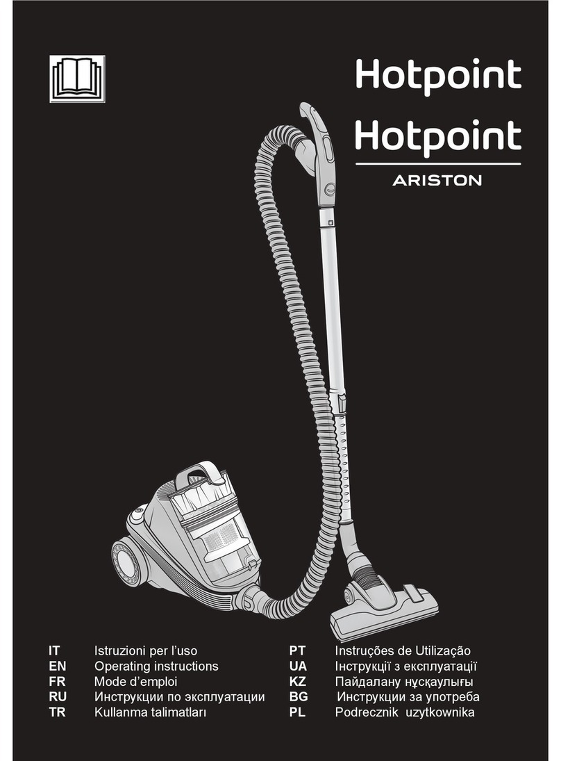 Hotpoint Ariston SL M07 A3E O operating instructions