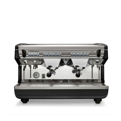 Simonelli APPIA II User manual Simonelli APPIA II User manual