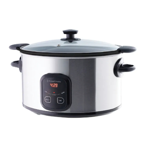 Russell Hobbs RHSC650 Instructions & warranty